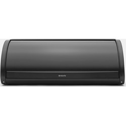 Broodtrommel met schuifdeksel, Regular - Matt Black
