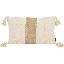 Sierkussen Bibi Jute | 30 x 50 cm | Katoen/Jute