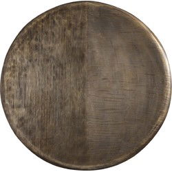 PTMD Wandpaneel Jowad - 95x5x95 cm - Aluminium - Goud