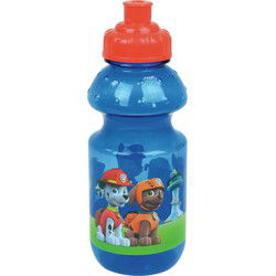 Paw Patrol bidon - 350 ml - kunststof - pop-up - drinkbeker - beker - Schoolbekers