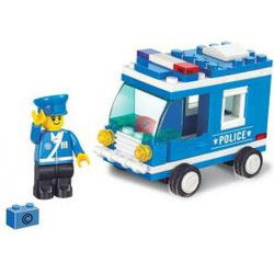 Sluban City Motors M38-B0177 Politiebusje 64-delig