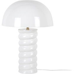 Tafellamp Gracio - Glanzend wit - Ø30cm