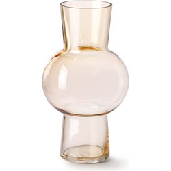 HKliving glass flower vase peach M