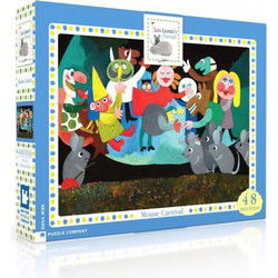 New York Puzzle Company Mouse Carnival - 48 stukjes (vloer)