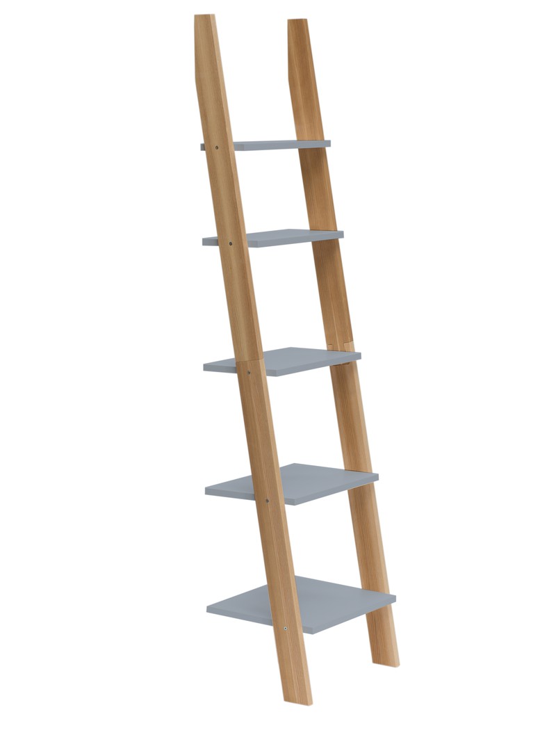 ASHME Ladder Wandrek 45x180cm Donker Grijs - 