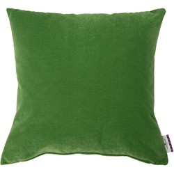 Kussensloop Velvet Linen Pad - geweven stof - groen, Tom Tailor