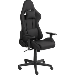 WARRIOR - Gamestoel - Zwart - Polyester