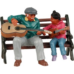 Kerstfiguur The Music Lesson LEMAX - LEMAX