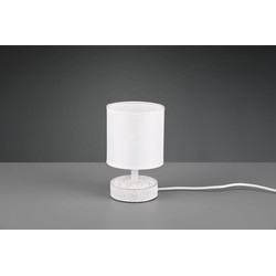 Moderne Tafellamp  Marie - Kunststof - Wit