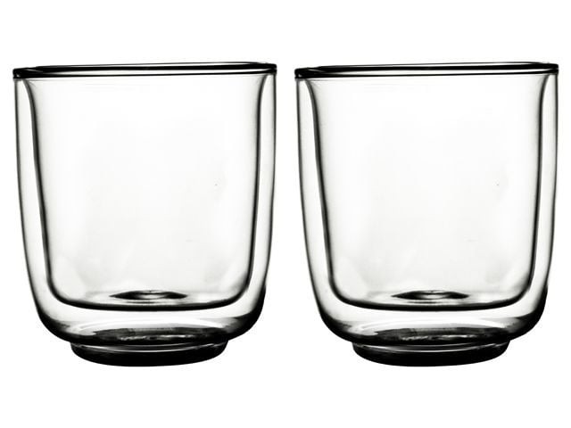 Dubbelwandige glazen - FIKA - Koffie/Thee - 250 ml - Set van 2 - 