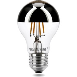 Groenovatie E27 LED Filament Kopspiegellamp 4W Warm Wit Dimbaar