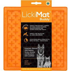 Likmat buddy hond oranje l20cm