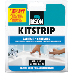 Kitstrip Sanitair Wit Blister 22 mm x 3.35 m