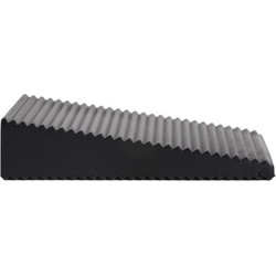 Benson Deurstopper - zwart - driehoek - rubber - 7 x 6 x 1,6 cm - deurwig - Deurstoppers