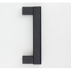 Deurgreep Tim - zwart - 96 mm - Industrieel - Handgreep - Kastgreep - Ladegreep