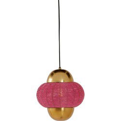 Light & Living - Hanglamp CETARA - Ø26x28cm - Roze