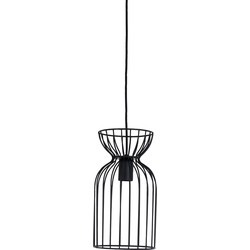 Light & Living - Hanglamp Lazar - 18x18x34 - Zwart