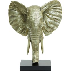 Ornament Elephant - Goud - 38.5x19.5x49cm