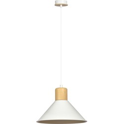 Scandinavische hanglamp Guidi Wit