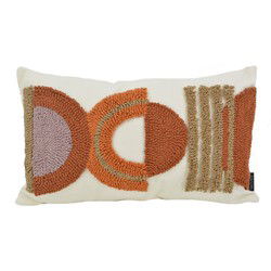 Sierkussen Embroidery Boho Rust | 30 x 50 cm | Katoen