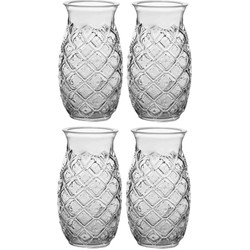 Set van 12x stuks Cocktailglazen transparant 505 ml Pina Colada - Cocktailglazen