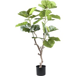 PTMD Kunstplant Ficus - 94x75x122 cm - Polyester - Groen