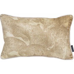 Sierkussen Golden Tigers | 30 x 50 cm | Velvet/Polyester