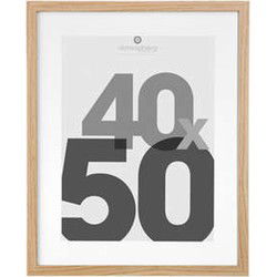Atmosphera Fotolijstje - voor foto 40x50 cm - naturel - MDF/Glas - Fotolijsten