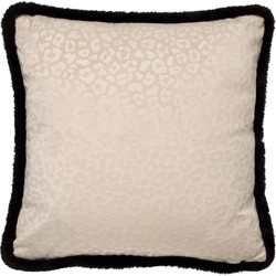 Dutch Decor CHEETA - Kussenhoes met dierenprint 45x45 cm Pumice Stone - beige - Dutch Decor