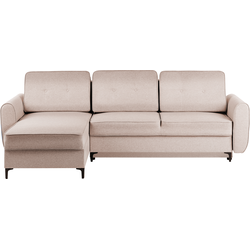 Beliani SIMRIS - Hoekbank-Bruin-Polyester