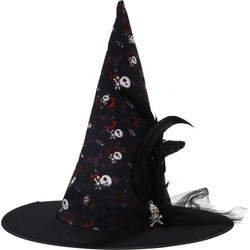 Witch Top Hat With Print