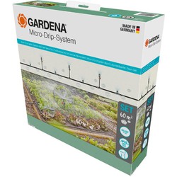 Micro-Drip-Bewatering moestuin/?bloembed Set (60 m2)? - Gardena