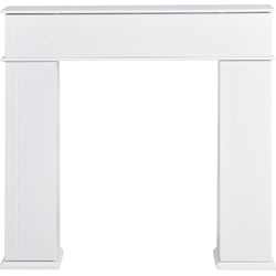 Beliani MISPEC - Schoorsteenmantel-Wit-MDF