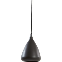 Light & Living - Hanglamp DESI - Ø18x20cm - Zwart