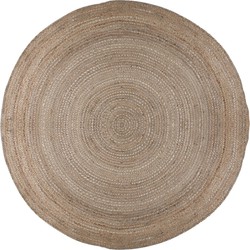 Rond Jute vloerkleed - Capri Naturel - 180 CM ROND