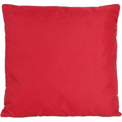 Buitenkussen 45x45x12 cm rood