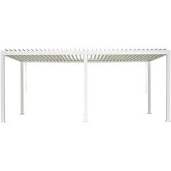 Overkapping vierkant M Rota 360 cm x 530 cm Matt white