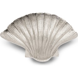 Riviera Maison Decoratieschaal Zilver schelp - Andria Shell schaal 40 cm