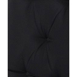 Sling lage rug donkergrijs 107x50x5 cm Havana