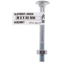 Slotbout moer m8x140mm