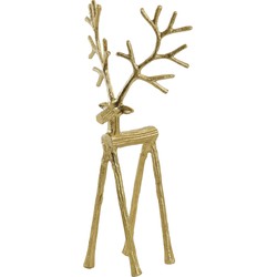 Light & Living - Ornament DEER - 19x13x39cm - Goud