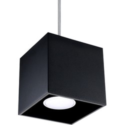 Hanglamp modern quad zwart