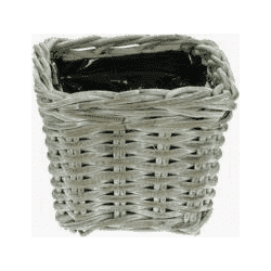 Bak antique grey 20x20h10cm