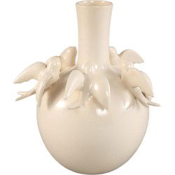 PTMD Vaas Emmelyn - 28x28x32 cm - Keramiek - Wit