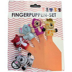 Simply for Kids Vingerpoppetjes 5 Stuks