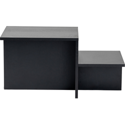 Salontafel 2 niveaus L80 cm - HARMONY