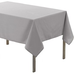 Tafelkleed Grijs - polyester - 140 x 200 cm - eettafel tafelkleden - Tafellakens