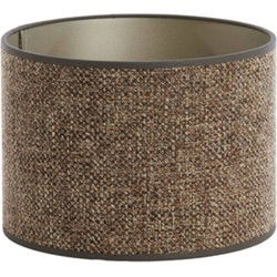 Light & Living - kap - Saverna - bruin - textiel - Ø 25cm - E27 - 2225804