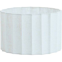 Light & Living - kap - Disli - wit - textiel - Ø 35cm - E27 - 2235944