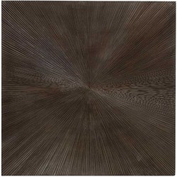 PTMD Wandpaneel Zapp - 90x2x90 cm - Hout - Bruin